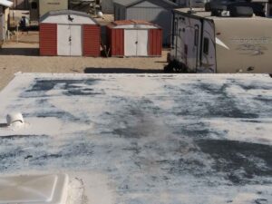 5th Wheel Roof Before